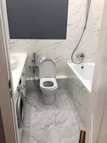 Фото номера Апартаменты с 1 спальней Апартаменты RoomTur_Nursultan г. Taldykolʼ 11