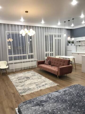Фото номера Апартаменты с 1 спальней Апартаменты RoomTur_Nursultan г. Taldykolʼ 17